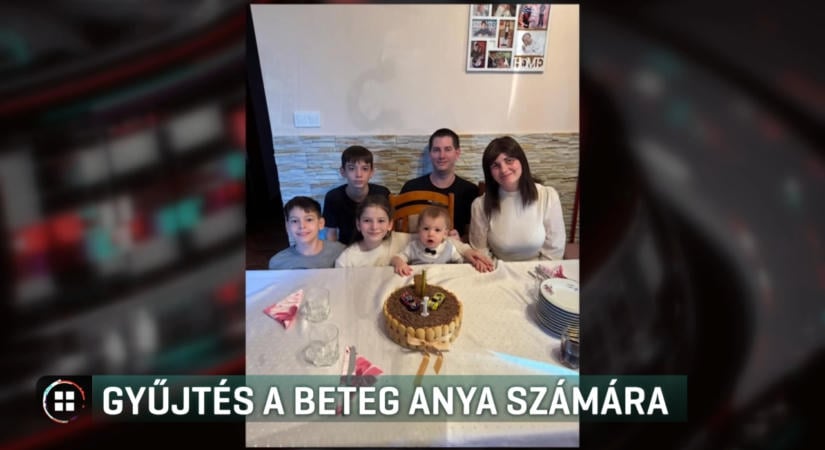 Négy gyereket nevelnek, az édesanya súlyos daganatos beteg – segítséget kér a téglási család