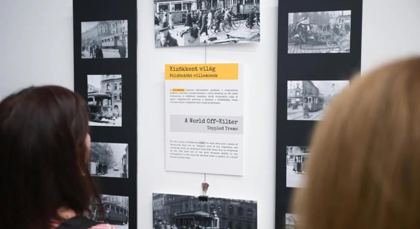 Amatőr fényképekből és visszaemlékezésekből nyílt 1956-os kiállítás az Országos Széchényi Könyvtárban