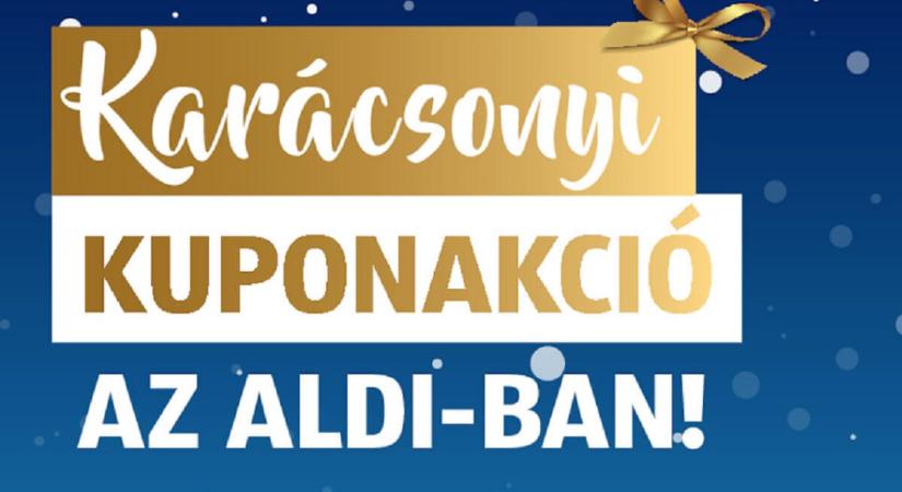 Azonnal nyisd ki az Aldi szórólapját, meglepetés kupon van benne: csak hét napig beváltható