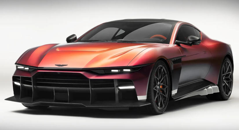 Az Aston Martin készíti a legerősebb orrmotoros szuperautót