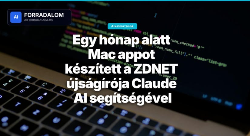 Egy hónap alatt Mac appot készített a ZDNET újságírója Claude AI segítségével