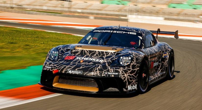 Megkezdődött az 1088 lóerős Porsche 718 Cayman GT4 ePerformance tesztelése