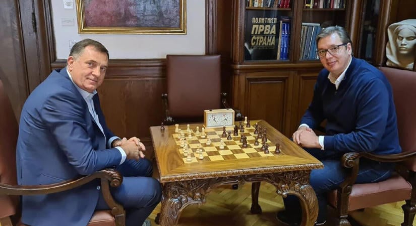 Vučić és Dodik a jövőt tervezgeti, noha egyikük sem tölt be állami tisztséget
