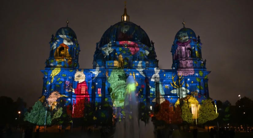 Fényárba borult Berlin: elképesztő látványt nyújt a Berlini Fényfesztivál – Galéria