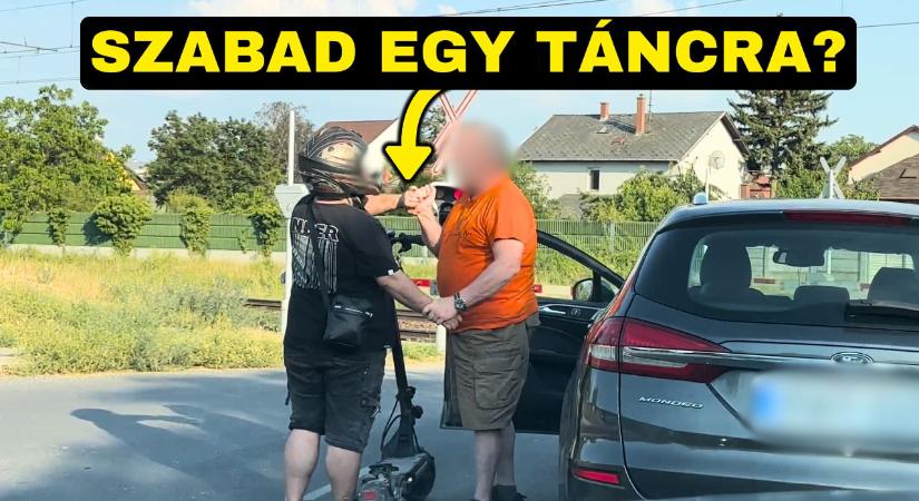 Sajnos nem táncolni kérték fel egymást – vasúti átjáróban alakult ki a balhé