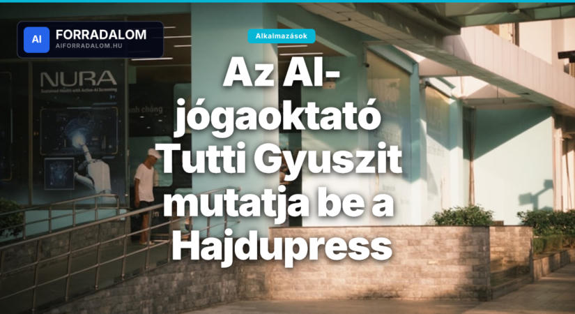 Az AI-jógaoktató Tutti Gyuszit mutatja be a Hajdupress
