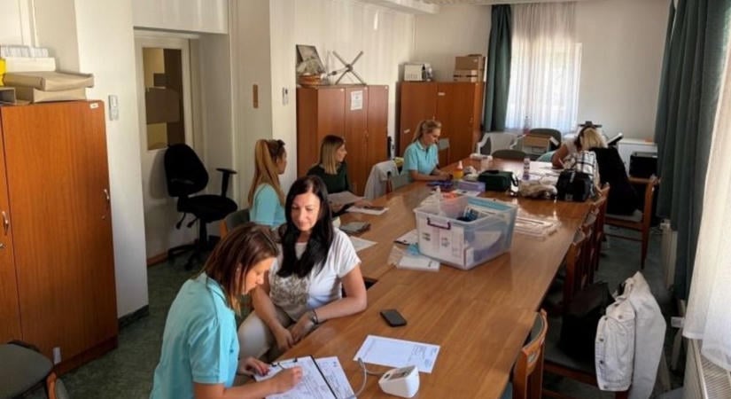 Szűrővizsgálatokkal lepték meg a szekszárdi rendőröket – ezt is megmérték náluk