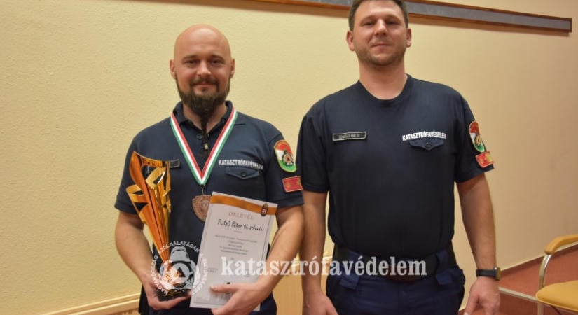 Országos harmadik helyet szerzett Fütyű Péter az ügyeleti szakmai versenyen
