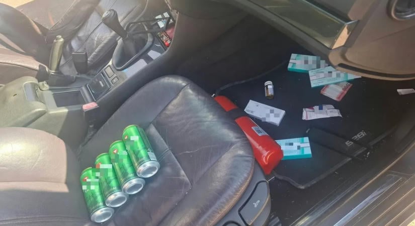 Részegen menekült a rendőrök elől a szekszárdi sofőr, kis híján elgázolta őket