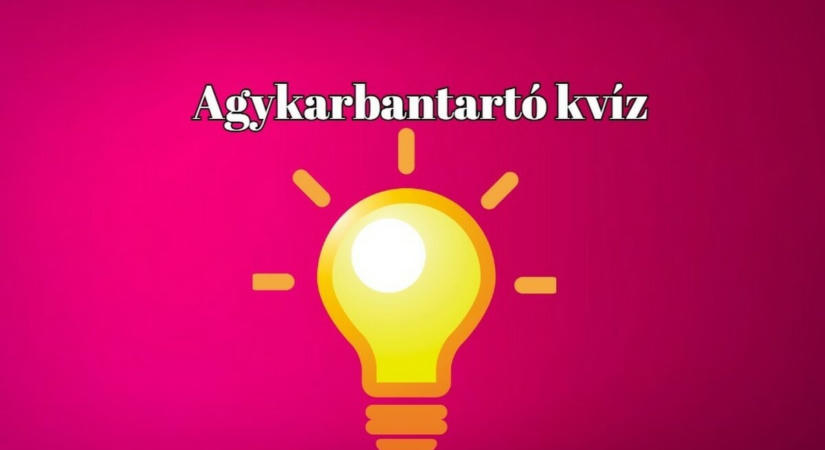 Kvízkalandba csöppentél - Nyolc napi kvíz kérdés, mely segít megmozgatni agytekervényeidet