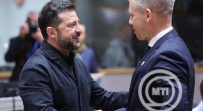 Magyar Péter és Zelenszkij Brüsszelben tárgyalt a kárpátaljai magyar kisebbség jogairól