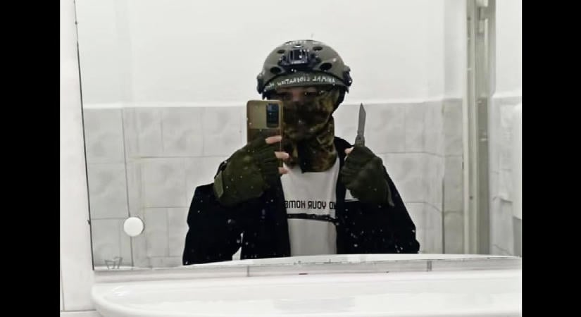 Egy hetedikes diák megkéselt egy tanárt meg egy diákot