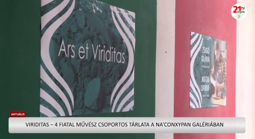 Aktuális (2026. 10. 22.) – Viriditas: 4 fiatal művész csoportos tárlata a Na’Conxypan Galériában (videó)