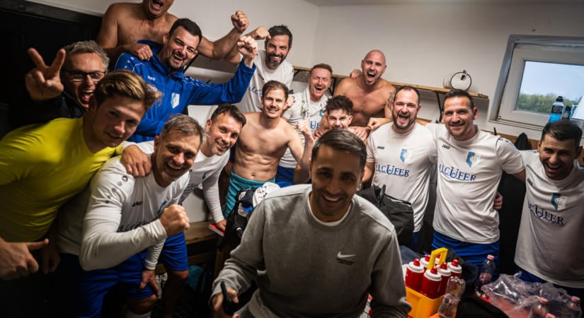 Megszűnés helyett magyar futballcsoda: korábbi válogatott klasszisokkal lett verhetetlen a falusi csapat