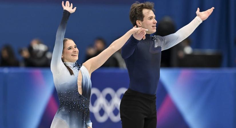 Csodálatos kűrrel olimpiai negyedik a Pavlova Maria, Sviatchenko Alexei magyar műkorcsolyapáros
