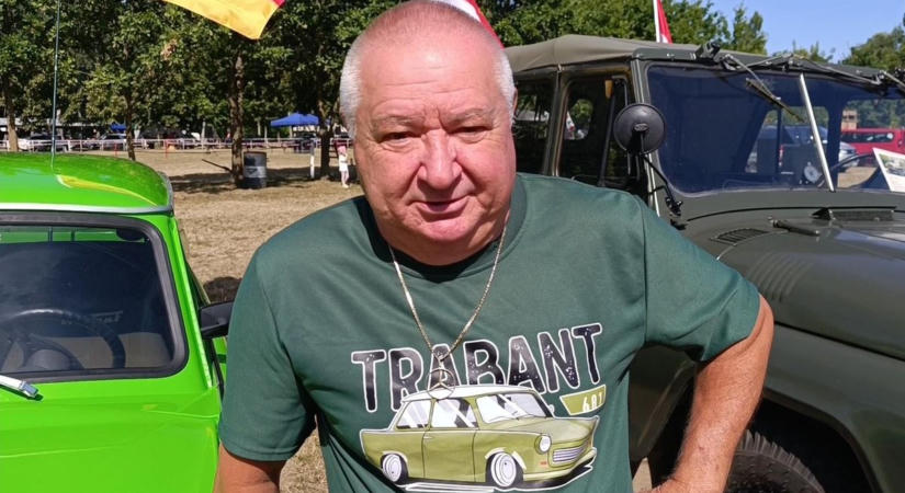 Rikítózöld Trabi volt a farádi járműtalálkozó sztárja, kétütemű életérzés a csodajárműben - Fotók, videó