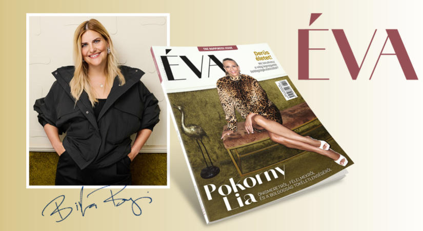 Itt az őszi, 'Boldogság' tematikájú ÉVA magazin, címlapon Pokorny Liával!