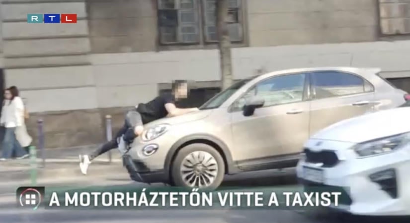 Hátulról nekiment a taxinak, majd olyan történt, amire senki sem számított – videó