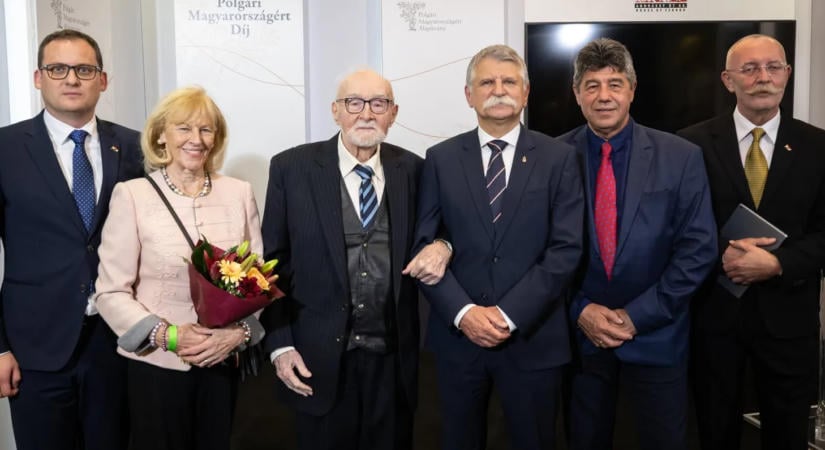 Baranyi László színművészt díjazta a Polgári Magyarországért Alapítvány