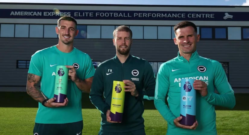 Premier League: a hónap játékosa idősebb, mint a hónap edzője