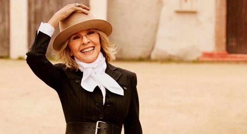 Diane Keaton népszerű Oscar-díjas színésznő emlékére