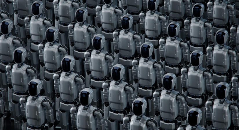Ez nem vicc, robotok tüntettek Varsóban a mesterséges intelligencia szabályozásáért