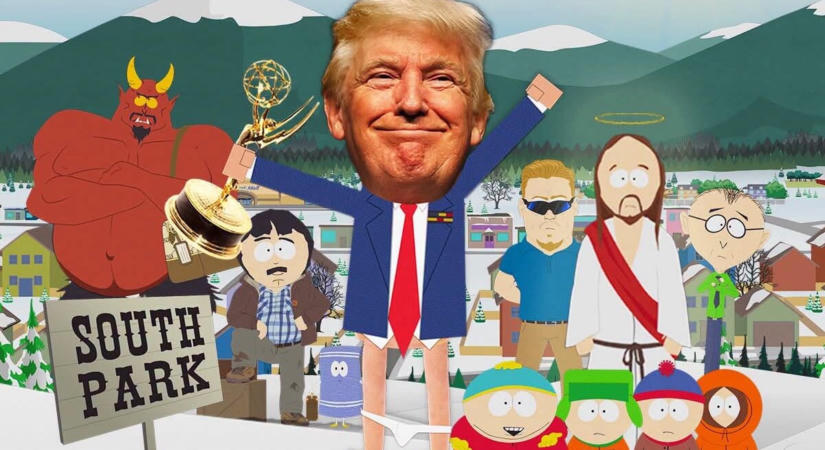 28 évad után új címe lett a South Parknak, hogy még ezzel is Trumpot froclizzák