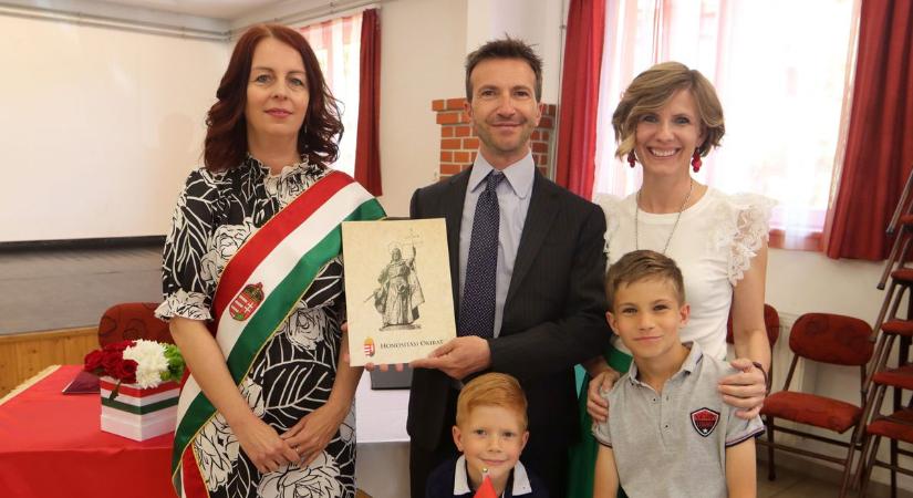 Állampolgári esküt tett és felvette a magyar állampolgárságot a csatári Zanchetta Christian