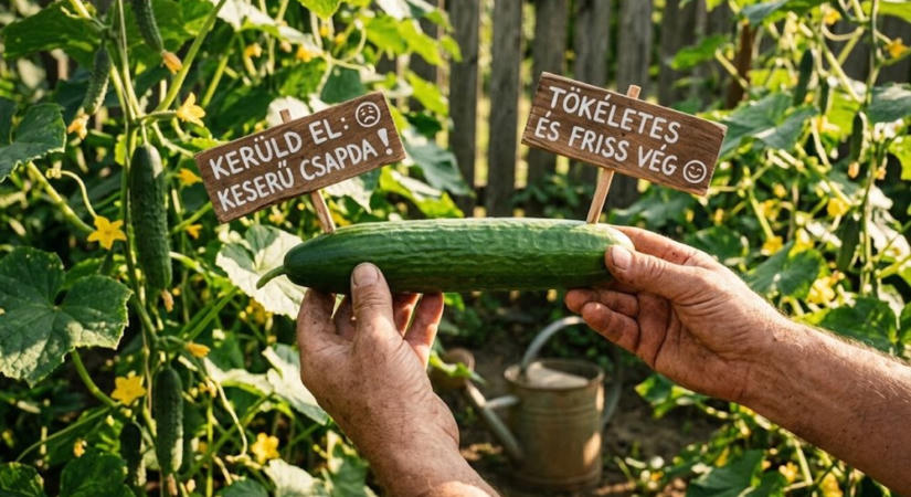 Miért keserű az uborka egyik vége, miközben a másik teljesen jó?