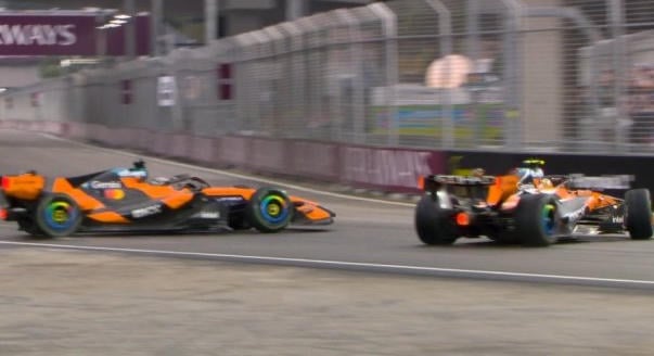 Norris: Nagy volt a rés, jogom volt hozzá
