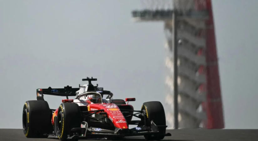 Leclerc uralta az austini nyitó napot a továbbfejlesztett Ferrarival