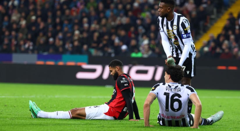 Kidőlt a Milan sztárja, a Fradi ellen sem játszhat
