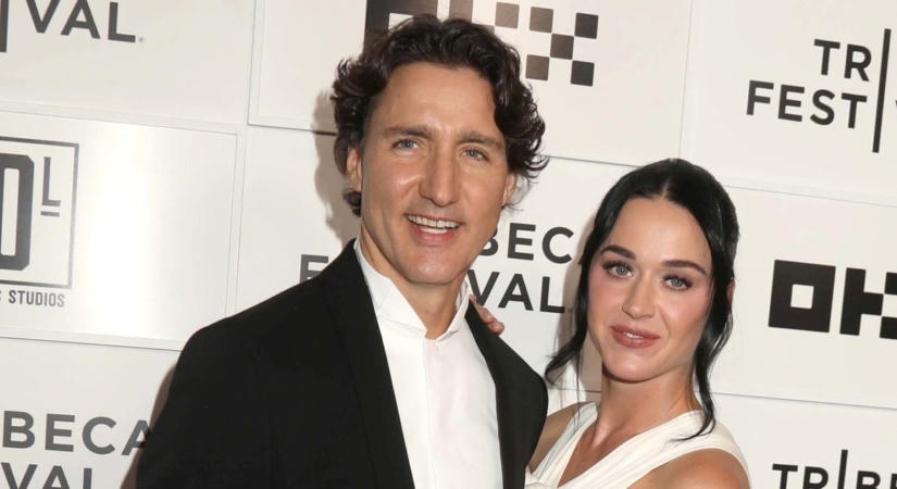 Justin Trudeau Katy Perry ruhája alá nyúlt: így romantikáznak Franciaországban