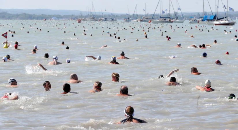 Szombaton megrendezik a Balaton-átúszást