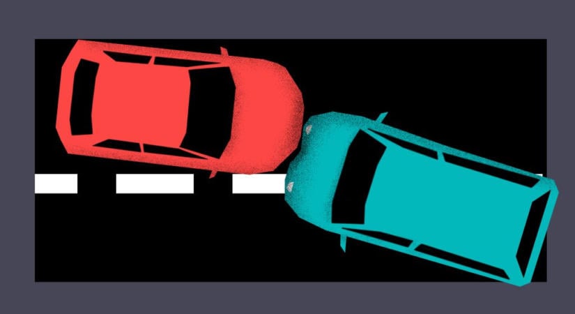 Hármas karambol és öt kilométeres dugó az M5-ösön