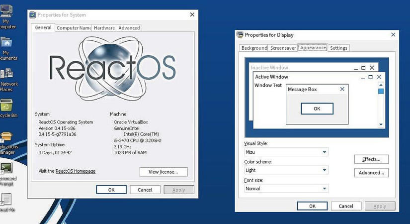 Felhasználóbarát telepítőt kapott a Windows ingyenes klónja, a ReactOS új verziója