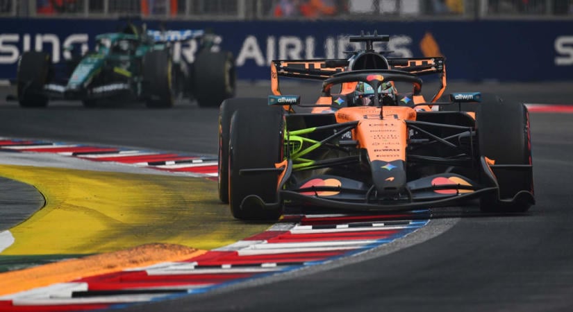 Ekkor lesz az F1-es sprintidőmérő Szingapúrban