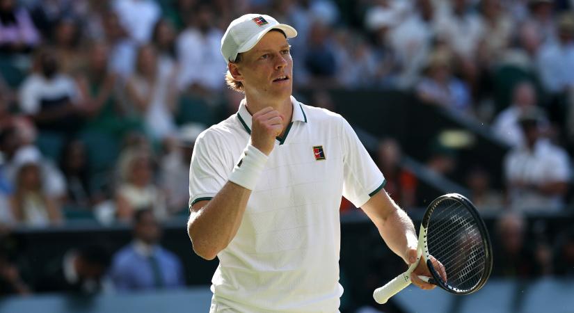 Wimbledon: Zverev pazar meccsen megszorongatta Sinnert, de az olasz megvédte címét