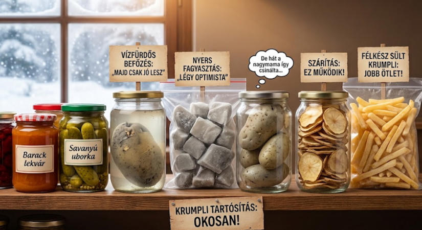 El lehet tenni a krumplit télire? Így tartósíthatod – és ezeket a módszereket inkább felejtsd el