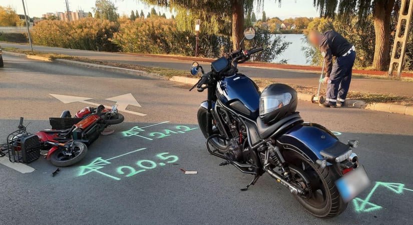 Egy motoros életét vesztette, több megsérült Szabolcsban