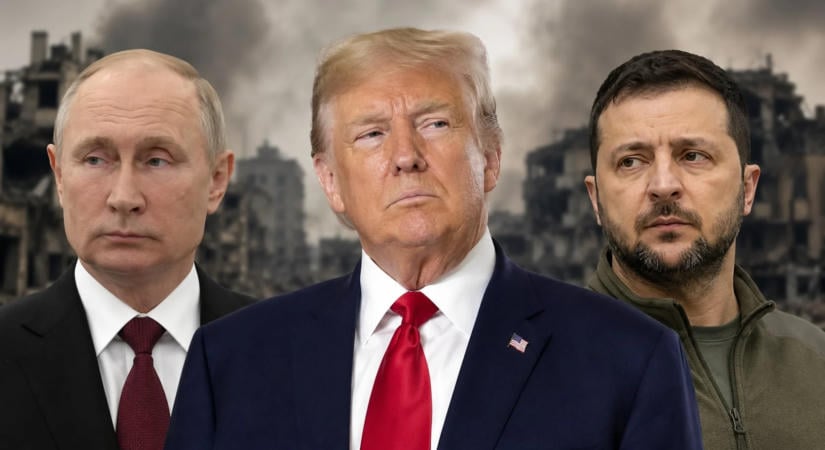Zelenszkij panaszkodott Putyinra és Trumpra