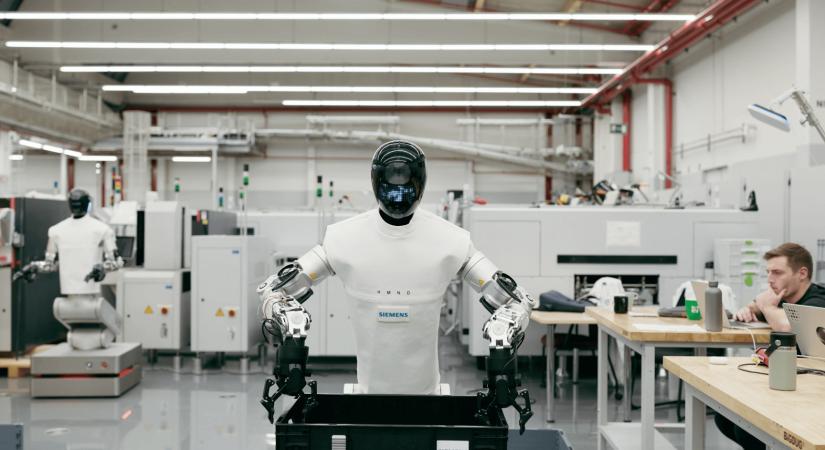 Ládapakoló humanoidok és gázszivárgást szimatoló robotkutyák