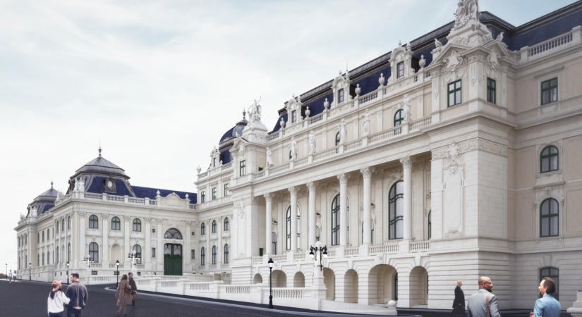 Új közbeszerzést ír ki a kormány a budavári palota újjáépítésére
