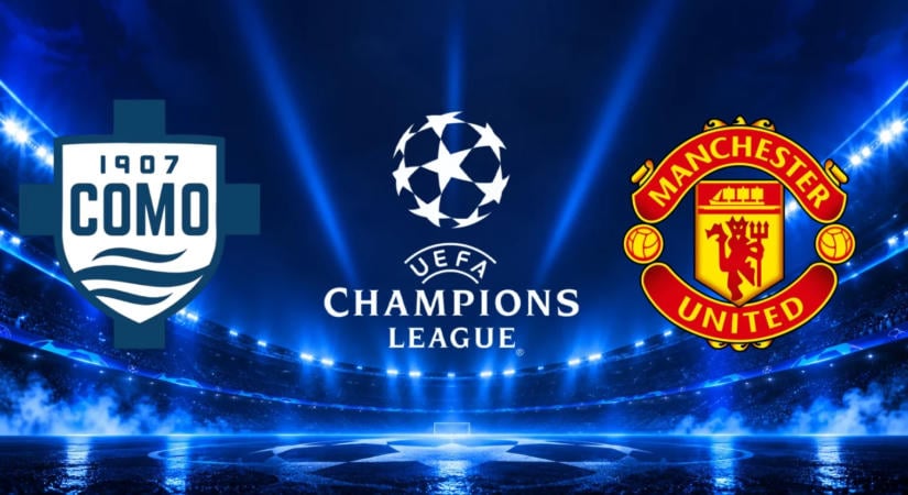 Történelmi pofon a Manchester Unitednek: a BL-újonc Como négy gólt lőtt