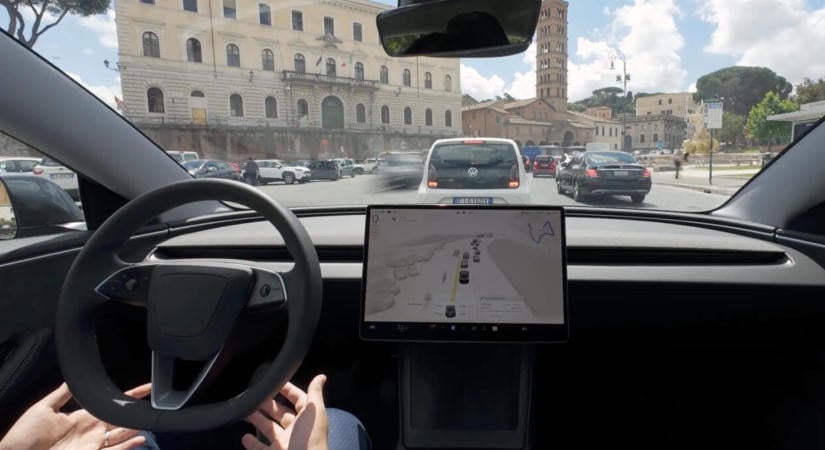 Négyszer biztonságosabb, mint az ember: a Tesla elszánta magát, hogy engedélyezteti az önvezetést az EU-ban