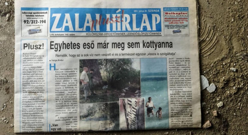 Zalai kötődés? Ujjnyi repedések és 25 éves újságok mesélnek a szellemház elfeledett múltjáról (galéria)