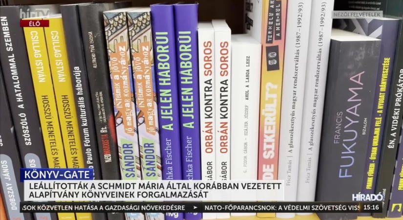 Visszatér a cenzúra korszaka? Schmidt Mária szerint diktatúrát idéz a könyvek betiltása