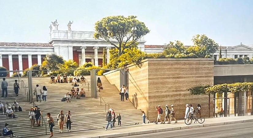 Jóváhagyták az athéni Nemzeti Régészeti Múzeum bővítési terveit