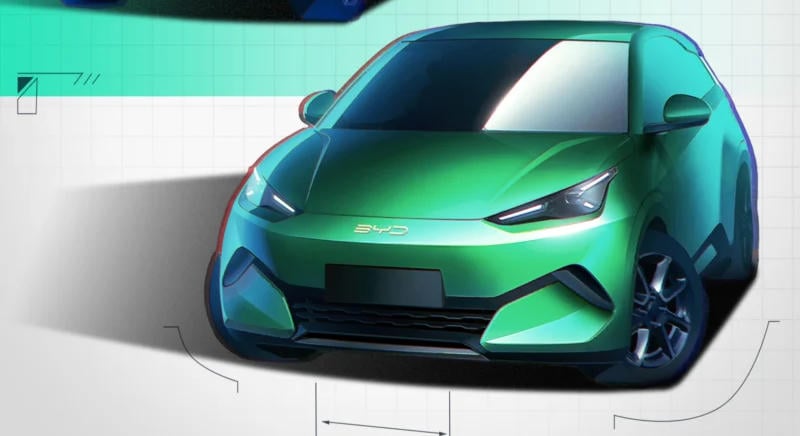 Tényleg ilyen lesz a BYD Dolphin Surf következő generációja?