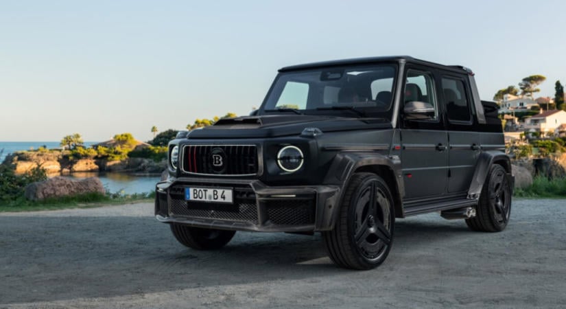 900 lóerős kabriót faragott a Brabus a G osztályból